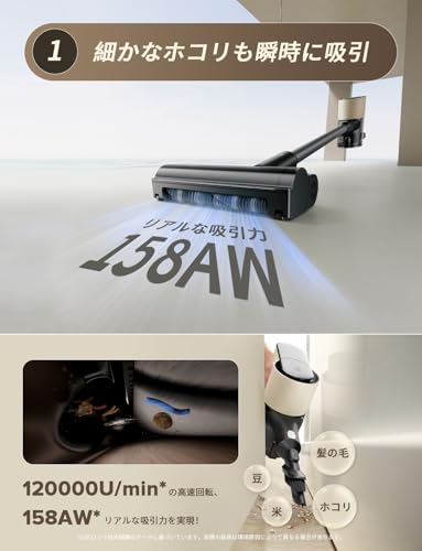 roborock H5 コードレス スティック 掃除機 の商品画像 4