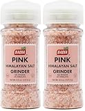 Badia Pink Himalayan Salt Grinder, 4.5 oz (Pack of 2)