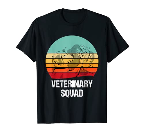 Veterinary Squad Veterinarian Veterinary Technician Camiseta
