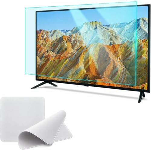 TXGJWRA 86 Inch Tv Screen Protector Frosted Matte Anti Glare Screen Protection Panel Filter Blocking Uv for LCD, Led, 4K OLED & QLED HDTV Displays,75.9x43.5inch