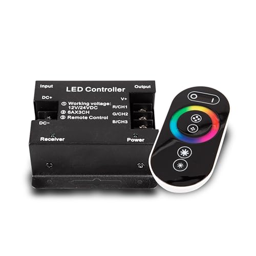 Mextronic RGB LED Controller para salones modernos con táctil