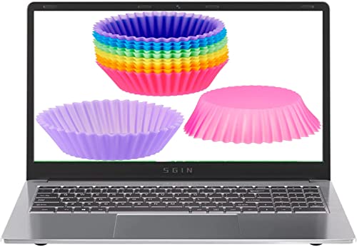 Gift for her,Lap Tops 4GB RAM 128GB ROM SSD Win 11 Laptops with FHD Cover