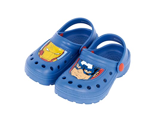 Marvel Avengers Clogs für Jungen, Sandalen Captain America und Iron Man,...