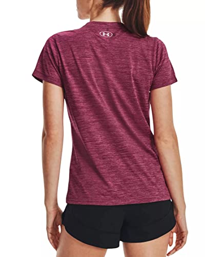 Image of Under Armour Womens Tech V-Neck Twist Short-Sleeve T-Shirt