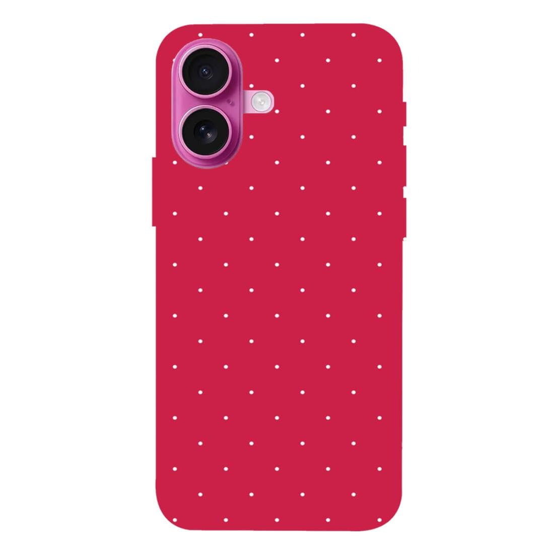 Patterns / 3D Designs/Polkadots Designer Printed Hard Case Mobile Back Cover for iPhone 16