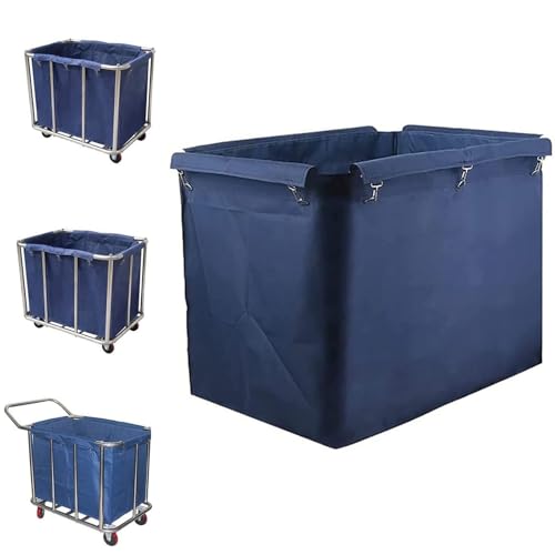Bolsa impermeable para lavandería de 400 L y organizador rectangular desmontable 2