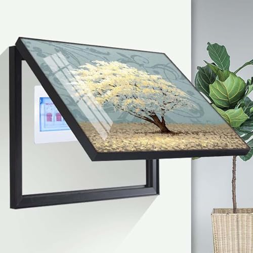 SZITW Electric Meter Box Cover - Decorative Painting for Wall Hanging, Creative Electric Panel Decoration, Fuse Box Cover, Distribution Box Art
