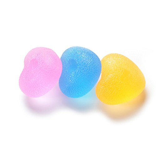 Homyl – Linda bola de apertar para alívio de estresse e fortalecimento da aderência dos dedos, ótimo