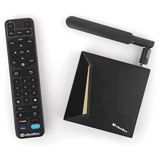 2023 vSeeBox V1 Pro Android TV Box (4GB RAM + 32GB ROM)