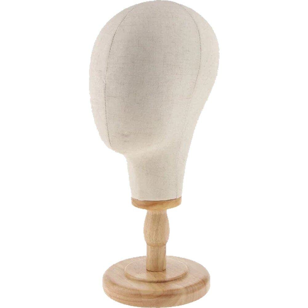 Cabeza de maniquí para peluca de 22 pulgadas ideal para organizar tus sombreros