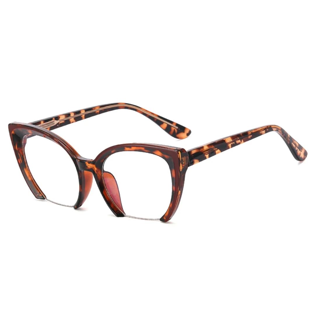 Lunettes œil de chat semi-cerclées rétro pour sublimer votre regard