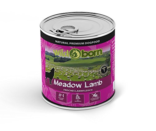 Wildborn Meadow Lamb Nassfutter mit Lamm 6 X 800 g