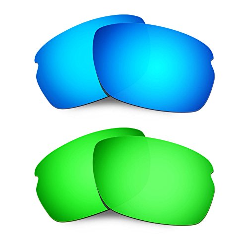 Lentilles de rechange Oakley Carbon Shift bleues et vertes pour lunettes