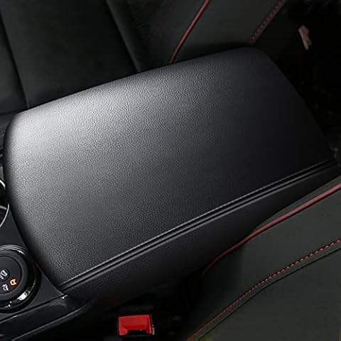 AOMSAZTO Armrest Console Console Covers for Ford Explorer 2011-2019 Black Cover