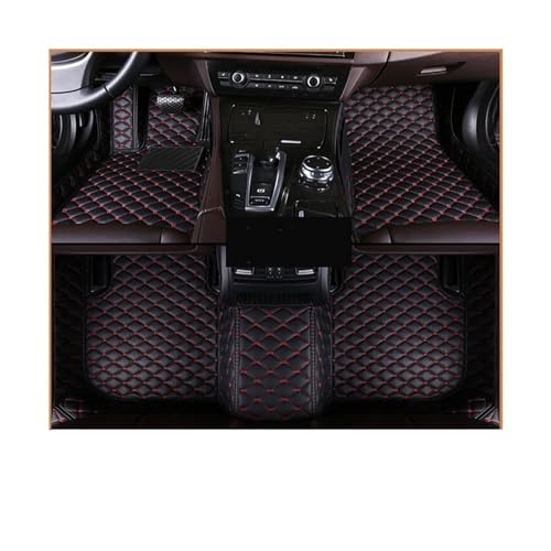 Tapis de Sol Voiture en Cuir pour Kia Niro SG2 2023-2025 RHD 7 Places Impérméable