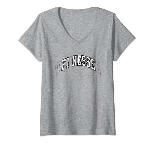 Mujer Tennessee Finesse Camiseta Cuello V