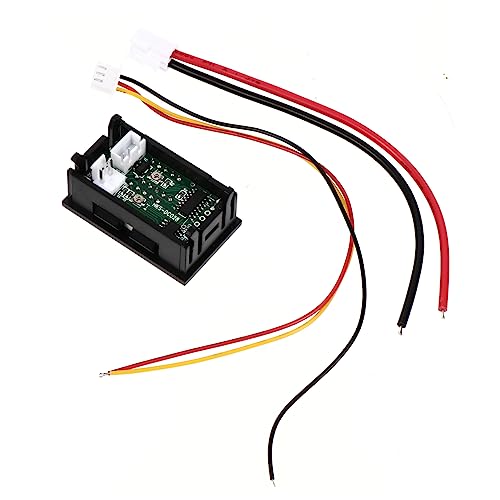 Ciieeo Upgraded in Voltmeter Ammeter Mini Dc Voltage Detector Led Screen for Battery Testing