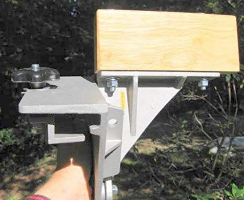 Side-Saddle Canoe Motor Mount for Old Town Canoes with Vinyl Gunwales Only. Also