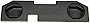 Rockville Dual 10' Sub Box for 2002-2015 Dodge Ram Crew/Quad/XCab/1500/2500/3500