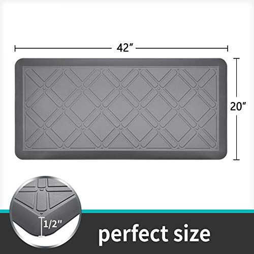 DEXI Küchen-Anti-Ermüdungsmatte, Bodenläufer, Teppich für vor dem Waschbecken, gepolsterter Komfort, stehend, 50,8 x 107… - Image 7