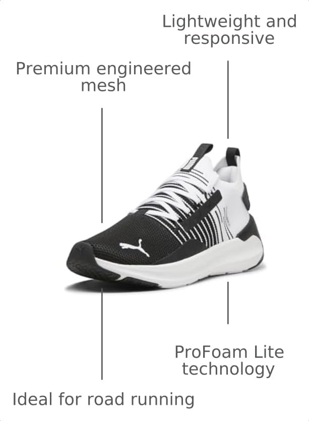 Image of Puma Mens Softride Symmetry Fuzion Running Shoes