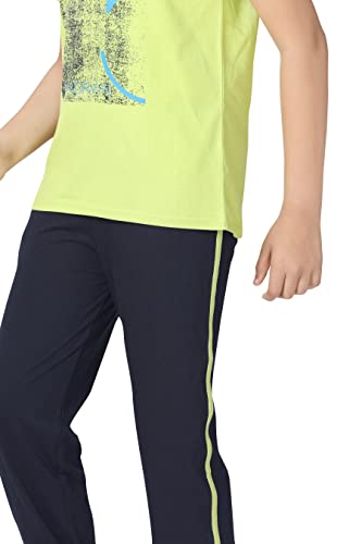 Image of Kids Night Suit for Boys - Cotton Set of Pyjama & T-Shirt Sleepwear - Lightweight & Comfortable Night Wear for Kids