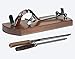 LEPANTO JAMONERO Plegable Color Nogal + Regalo Cuchillo Y CHAIRA