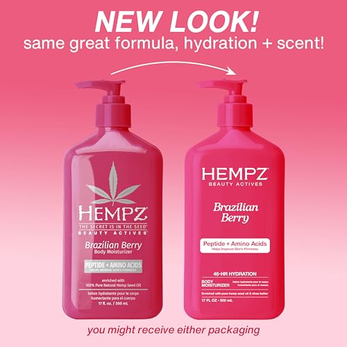 Image of Hempz Brazilian Berry Moisturizing Body Lotion - 17 Fl Oz