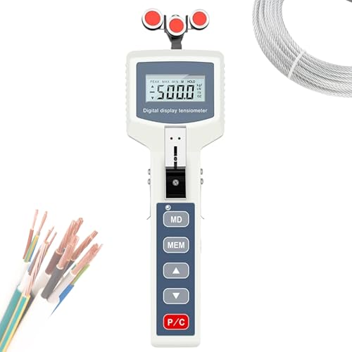 Przenośny cyfrowy miernik napięcia kabla/tester napięcia kabla, oferuje 3 tryby i 6 jednostek, obsługuje komunikację USB, do przewodów, kabli i światłowodów (2500CN)