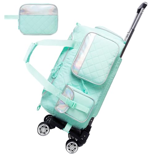 Bolsa de Viaje Trolley de 4 Ruedas Bolsa de Viaje Blanda con Ruedas Bolsa de Deporte con Ruedas