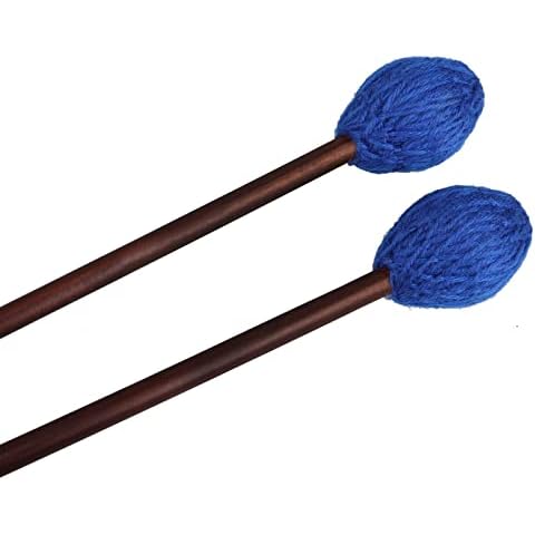 Mr.Power Marimba Mallets Wood Handle Yarn Head (Soft) Cover