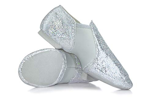 Double Platinum Womens Glitter Jazz Shoes