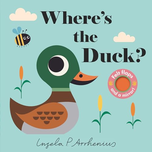 Image of Where's the Duck?: (Summertime Park Friends - A Lift-the-Flap Book Featuring a Friendly Butterly, Worm, Frog & More: Cute Easter Basket Stuffer or First Birthday Gift)