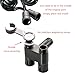 2Pcs Perforation-Free Washer Nozzle Bracket Alloy Handheld Shower Head Bracket Wall Mount Shower Holder