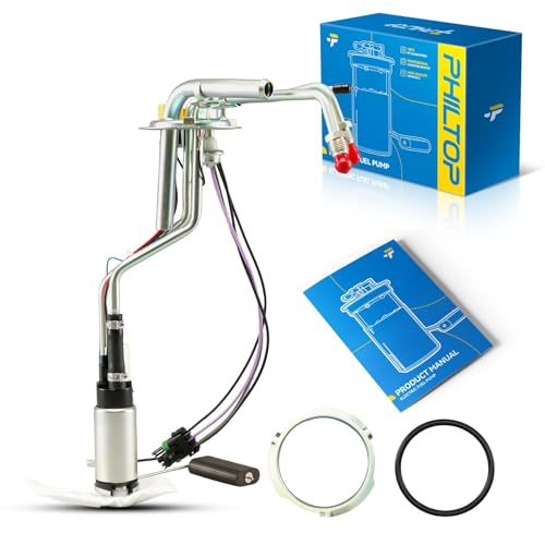 Image of PHILTOP Electric Fuel Pump Assembly Compatible with 1996-1997 C1500, K1500, K2500, C2500 GAS, C3500, K3500 5.7 /7.4L(with Code # VCD,VRY,VPN,VRZ)