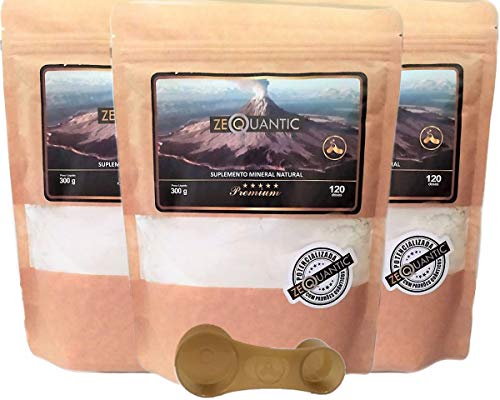 Zeolita Premium 3 x 300g (9 ciclos) - Detox família
