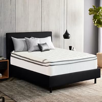 Treaton, 9" Euro Top Innerspring Mattress – Medium Comfort, 352 Bonnell Coil Support, Durable & Breathable Quilted 1¼" Top, 1-Sided Euro-Top Design for Traditional Support, Twin XL