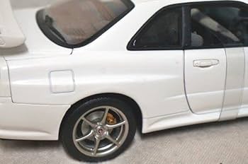 オートアート　GT-R R34 1/18スケールモデル ホワイト オートアート】 1/18 日産 スカイライン GT-R （R34） Vスペック