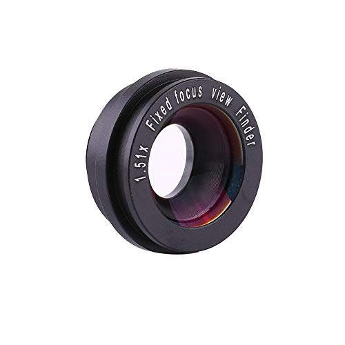 1.5X Camera Viewfinder, Dslr Fixed Focus Eyepiece Magnifier Viewfinder Eyecup Magnifying For Nikon, For Canon Aps-C, For Sony, For Fujifilm, For Kodak, For Sigma, For Leika R, For Olympus #TOP5