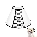 Lainrrew Adjustable Cat Cone Collar, Plastic Pet Recovery Protective Collar with Soft Edge for Cats...