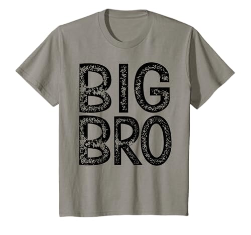Niños hermano mayor Regalo regalos Big Bro Brother Vintage Camiseta