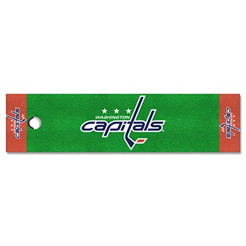 FANMATS 10564 Washington Capitals Putting Green Mat - 1.5ft. x 6ft. - 