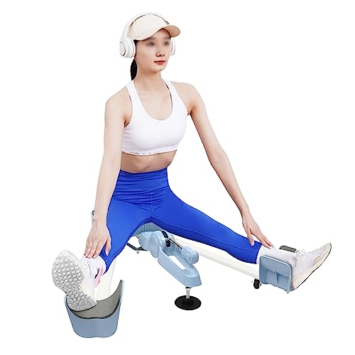 Leg Stretcher Machine - Heavy Duty Split Equipment. Improves Flexibility and Stretching. Ideal for Ballet, Cheerleading Dance, Gymnastics and Other Sports. Blue