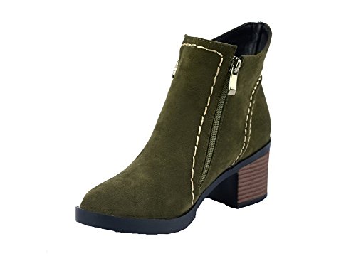 AgeeMi Shoes Donna Punta Chiusa Tacco Medio