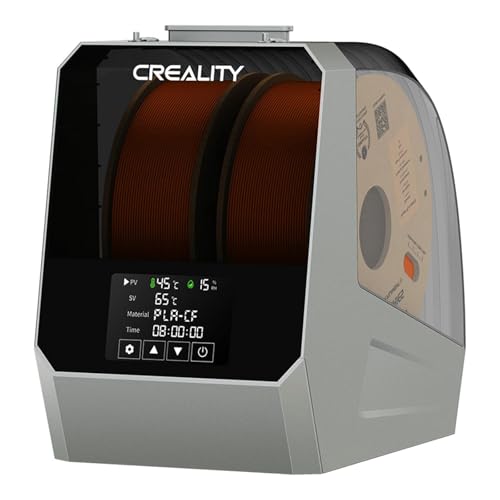 Image of CREALITY Space Pi Filament Dryer Plus - Dual Spool 360 Hot-Air Circulation, One-Key 2 Spools Filament Storage Box, 160WPTC Fast Heating, 4'' LCD Touch Screen for 1.75 /2.85mm PLA, PETG, ABS, Nylon