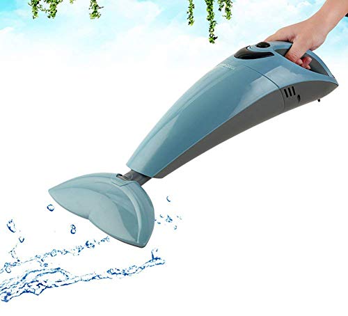 Akku-Staubsauger Hepa-Filtration DC 12 V 100 W Nass/Trocken Hochleistungsfähiger 4000-Pa-Saug-tragbarer Handstaubsauger mit 5 m Kabelblau