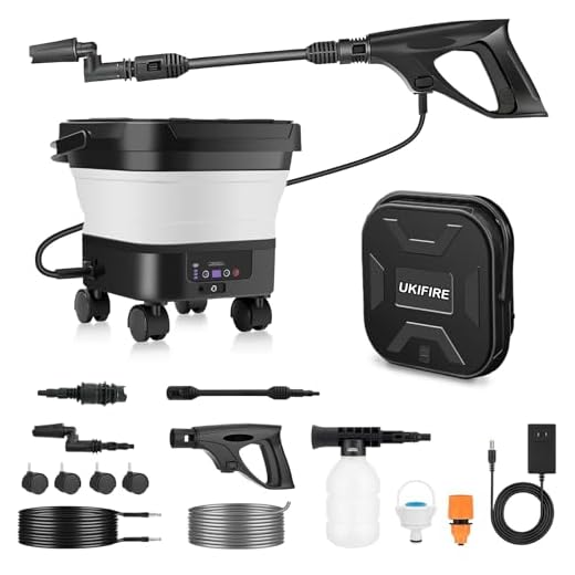 Portable Cordless Pressure Washer with 7 Levels