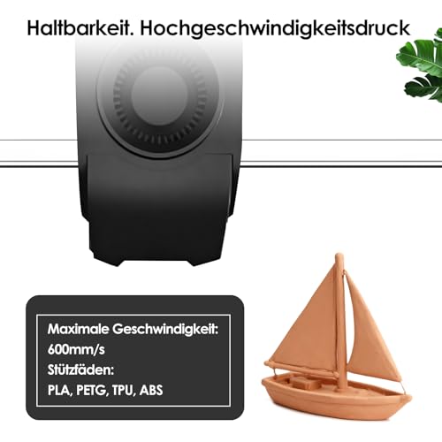 HISUEKIG Hotend Kit für Kobra 3 Max, 3D Druck Heißend Kit mit 0.4 mm Quick Swap integrierte gehärtete Stahldüse und Silikon Abdeckung, Hochfestigkeit Stahlheizun für Kobra 3 Max 3D Drucker