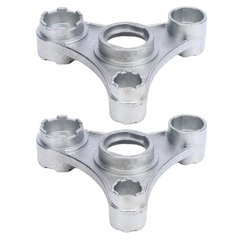 aqxreight Paquet de 2 Clés d'aérateur de Robinet Double Face M24 STD M22 JR TJ TF Outil clé pour le Retrait de l'aérateur d'évier de Cuisine et de Salle de Bains et l'entretien de 'installation