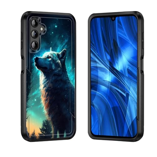 JHYYTUJTYP for Galaxy A15 5G Case,[Military Grade Drop Tested] Heavy-Duty Tough Rugged Shockproof Protective Case for Samsung Galaxy A15 5G 6.5 Inch 2023,Galaxy Wolf - image 1
